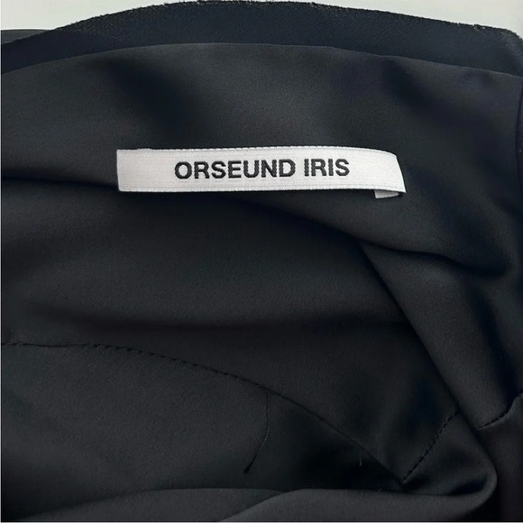 Orseund Iris Le Club Satin Top Black NWT - Picture 8 of 10